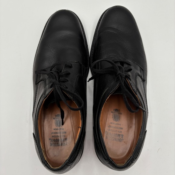 Johnston & Murphy XC4 Waterproof Sheepskin Black Leather Derby‎ Shoes Size 9M main image 5